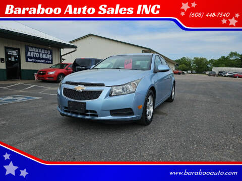 2012 Chevrolet Cruze for sale at Baraboo Auto Sales INC in Baraboo WI