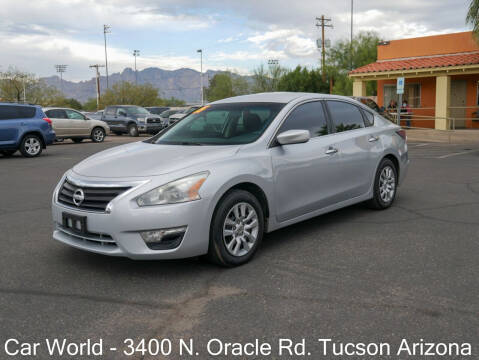 2015 Nissan Altima for sale at CAR WORLD in Tucson AZ