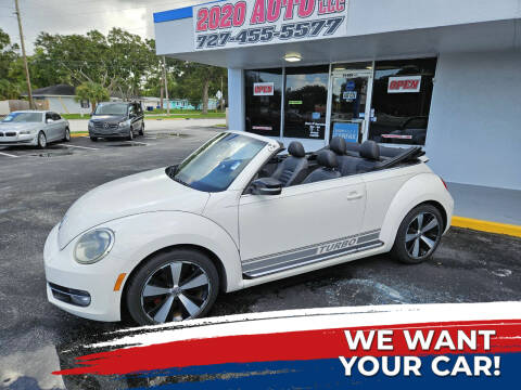 2013 Volkswagen Beetle Convertible for sale at 2020 AUTO LLC in Clearwater FL