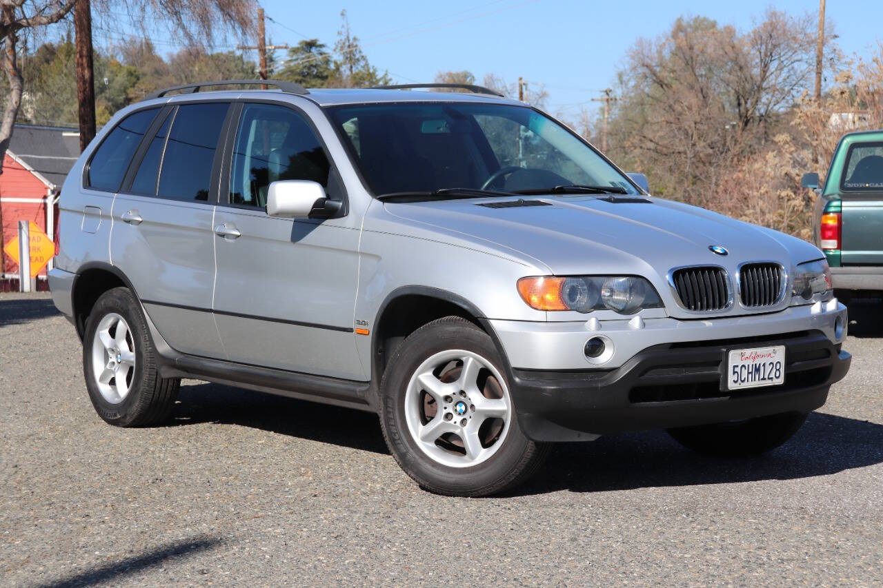 Silver 2002 BMW X5 3.0i AWD 3.0i 4dr SUV 1