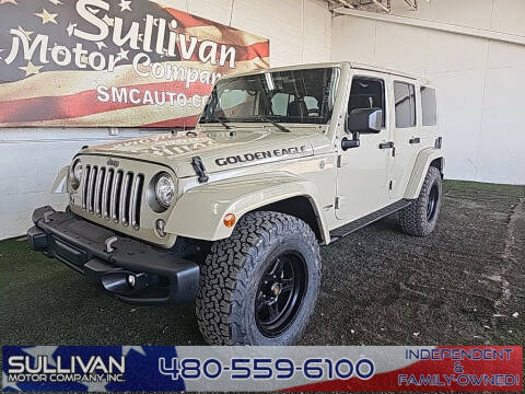 2018 Jeep Wrangler JK Unlimited for sale at TrucksForWork.net in Mesa AZ
