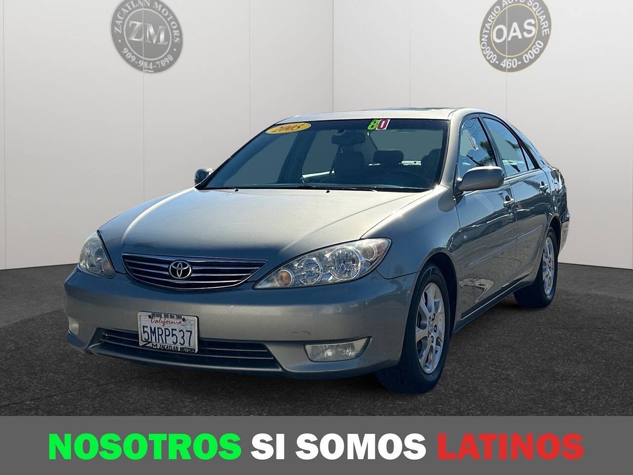 2005 Toyota Camry for sale at Zacatlan Motors in Ontario, CA