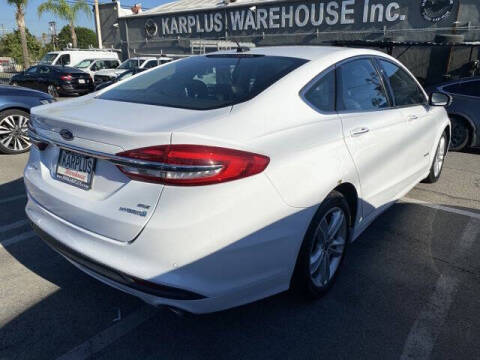 2018 Ford Fusion Hybrid SE