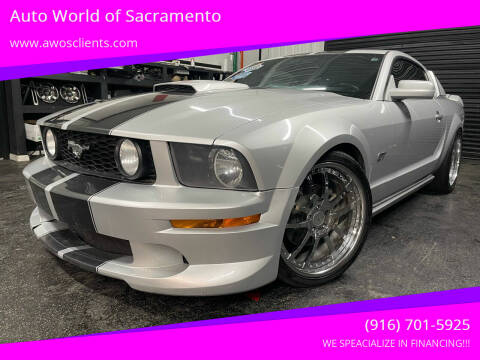 2008 Ford Mustang for sale at Auto World of Sacramento Elder Creek in Sacramento CA