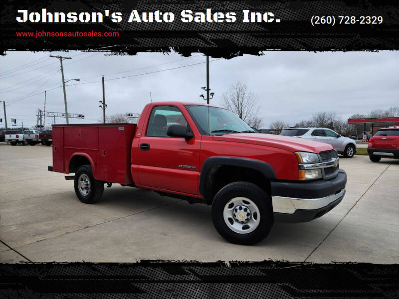 2004 Chevrolet Silverado 2500HD for sale at Johnson's Auto Sales Inc. in Decatur IN