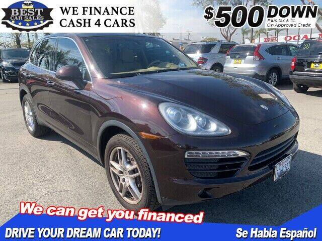 2014 Porsche Cayenne for sale at Best Car Sales in South Gate CA