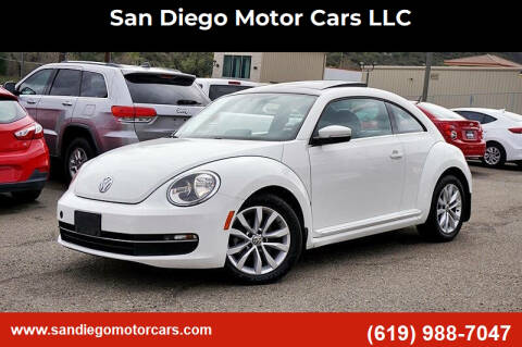 2013 Volkswagen Beetle for sale at San Diego Motor Cars LLC in Spring Valley CA