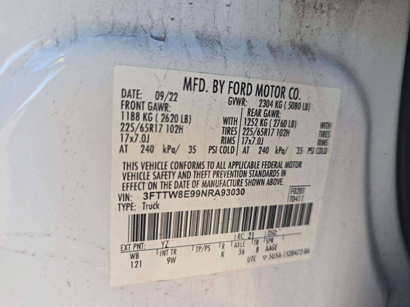 2022 Ford Maverick XL