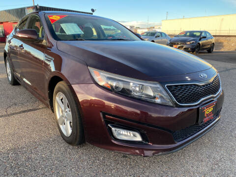 2015 Kia Optima for sale at Top Line Auto Sales in Idaho Falls ID