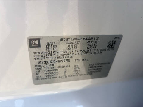 2017 Cadillac Escalade ESV Premium Luxury