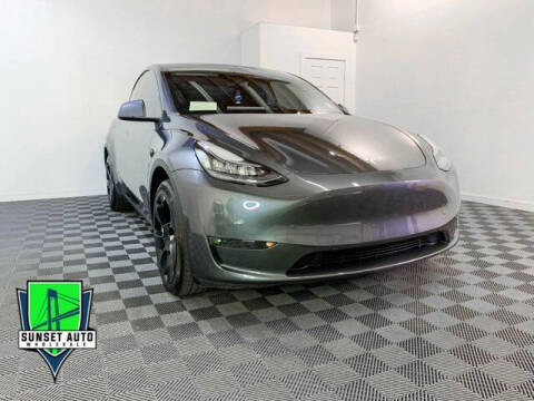 2020 Tesla Model Y for sale at Sunset Auto Wholesale in Tacoma WA