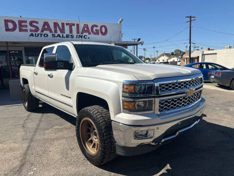 2015 Chevrolet Silverado 1500 for sale at DESANTIAGO AUTO SALES in Yuma AZ