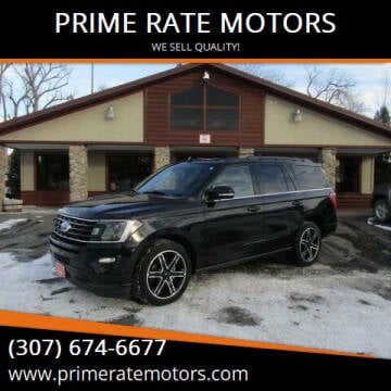 2020 Ford Expedition for sale at PRIME RATE MOTORS in Sheridan WY