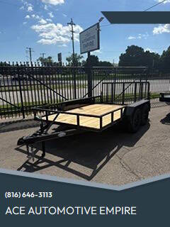 2026 Precision  12ft utility trailer TA