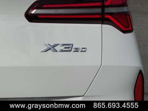 2025 BMW X3 30 xDrive