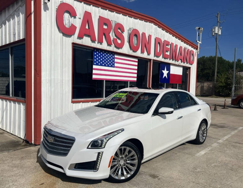 2018 Cadillac CTS for sale at Cars On Demand 2 in Pasadena TX