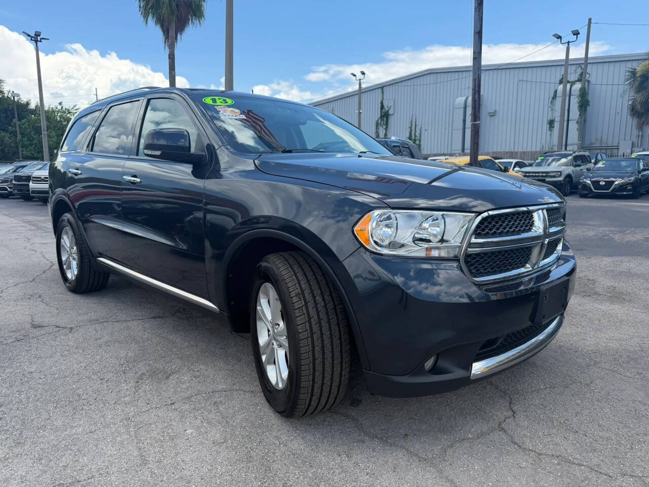 Gray 2013 Dodge Durango Crew AWD Crew 4dr SUV 2