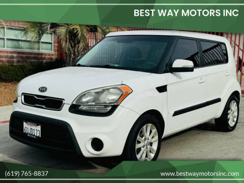 2012 Kia Soul for sale at BEST WAY MOTORS INC in San Diego CA