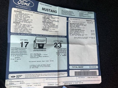 2007 Ford Mustang GT Premium