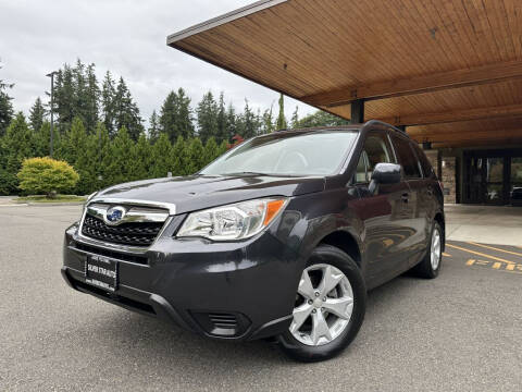 2015 Subaru Forester for sale at Silver Star Auto in Lynnwood WA