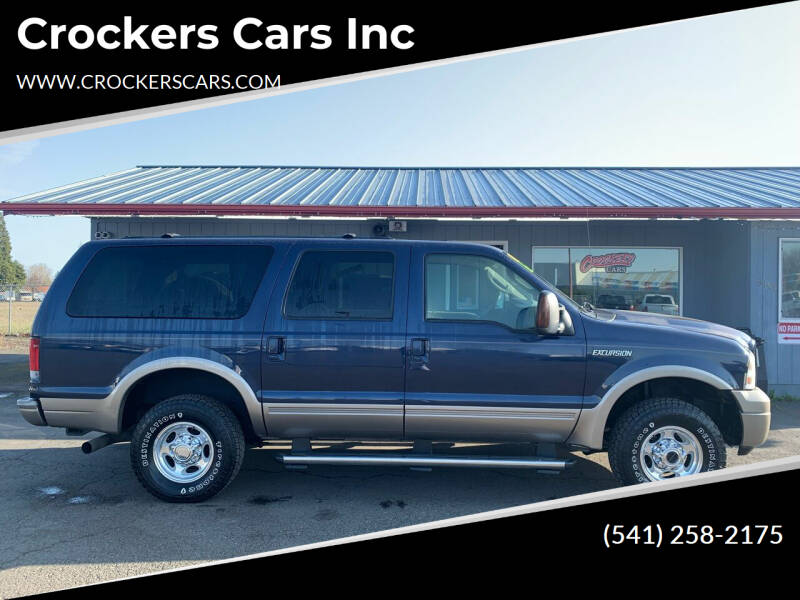 2005 Ford Excursion for sale at Crockers Cars Inc in Lebanon OR