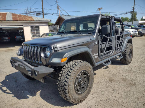 2018 Jeep Wrangler Unlimited for sale at Larry's Auto Sales Inc. in Fresno CA