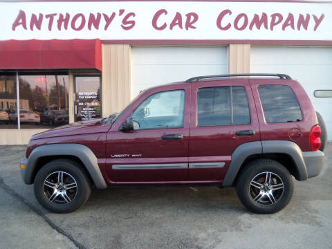 2002 Jeep Liberty for sale at Anthony's Car Company in Racine WI