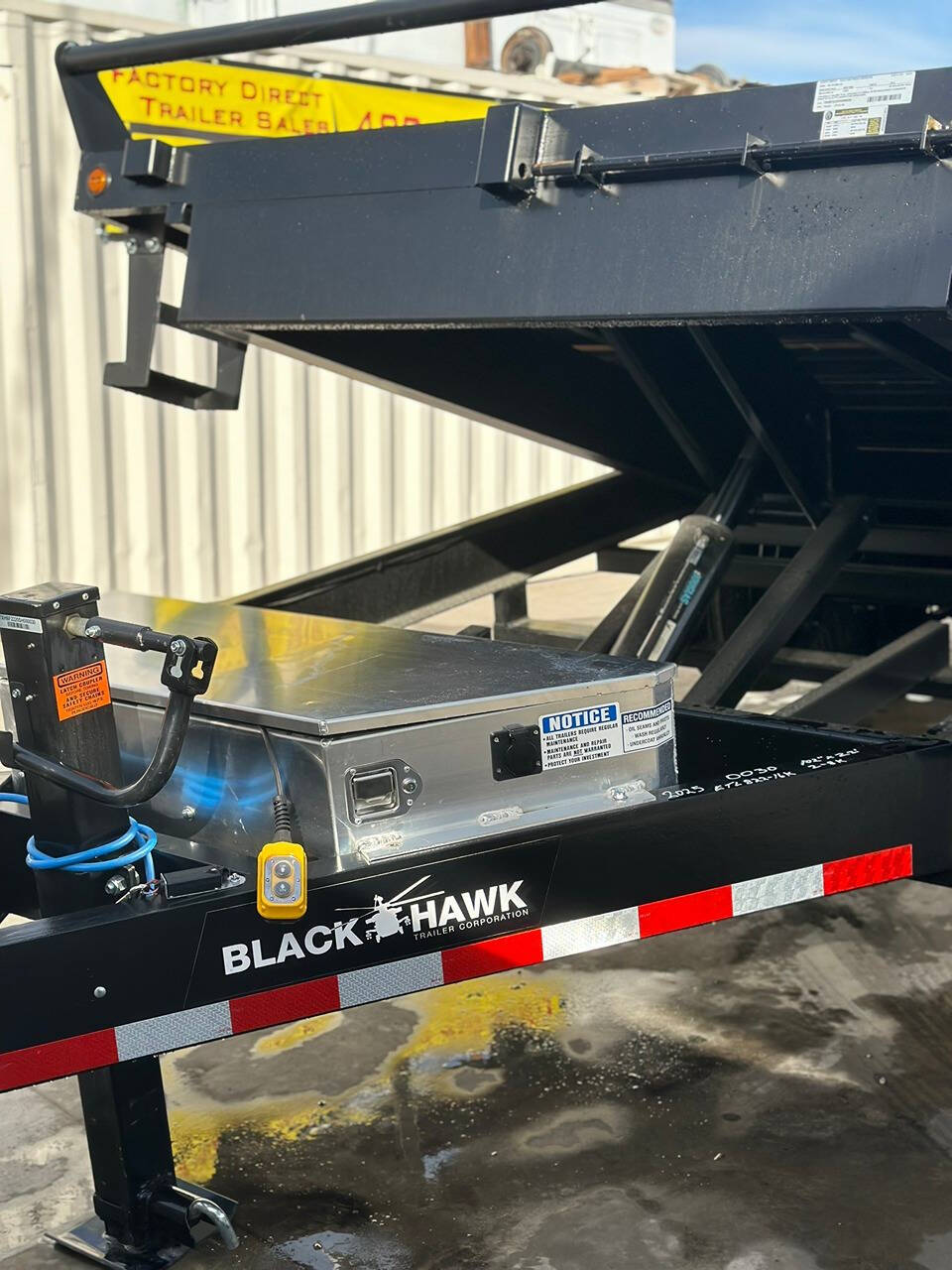 2025 BLACK HAWK ETL822-16K for sale at Factory Direct Trailer Sales in Phoenix, AZ