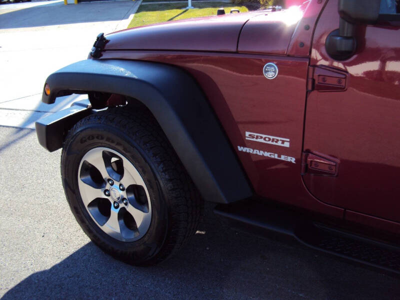 2012 Jeep Wrangler Sport photo 12