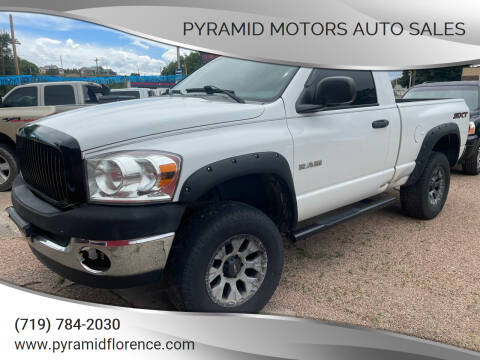 2008 Dodge Ram 1500 for sale at PYRAMID MOTORS AUTO SALES in Florence CO