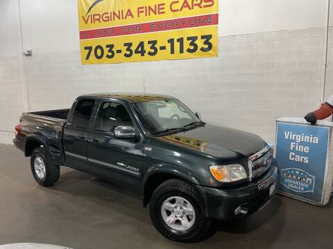 2005 Toyota Tundra for sale at Virginia Fine Cars in Chantilly VA