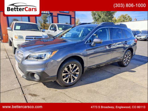 2017 Subaru Outback for sale at Better Cars in Englewood CO