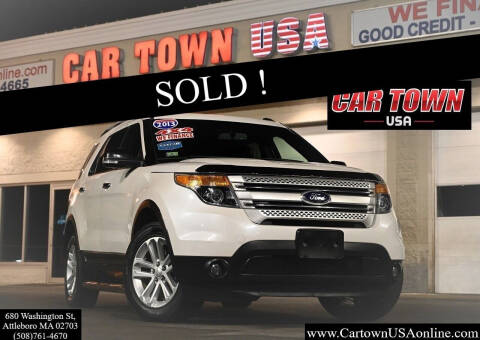 2013 Ford Explorer for sale at Car Town USA in Attleboro MA