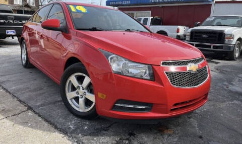 2014 Chevrolet Cruze for sale at Latino Motors in Aurora IL