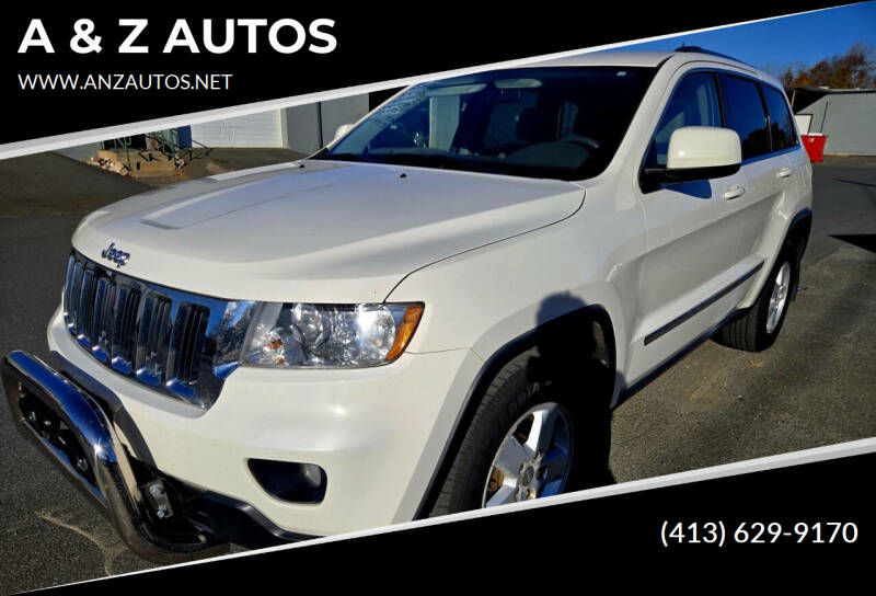 2012 Jeep Grand Cherokee for sale at A & Z AUTOS in Westfield MA