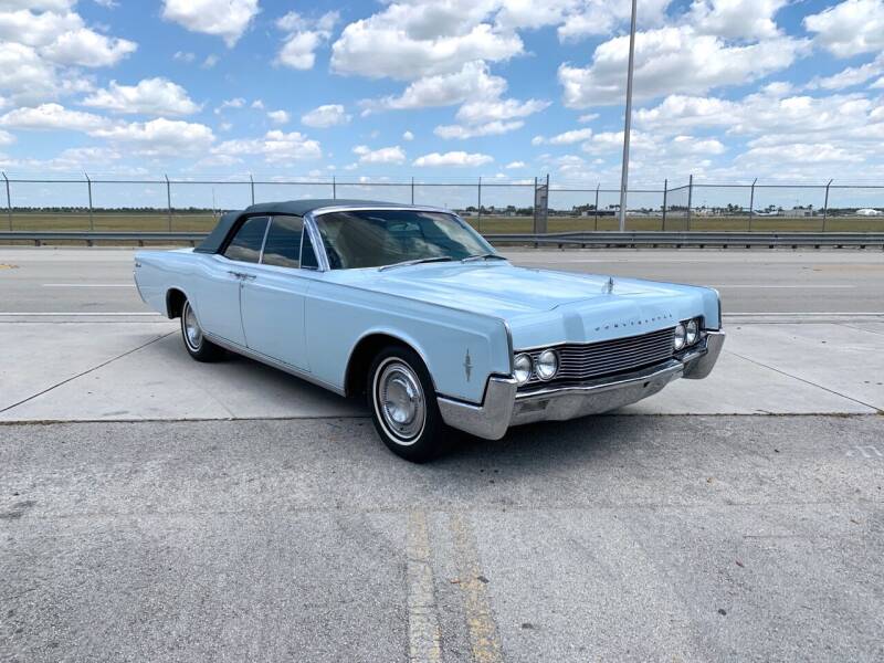 1966 Lincoln Continental for sale at Vintage Point Corp in Miami FL