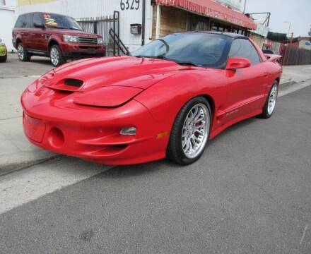 2001 Pontiac Firebird for sale at Rock Bottom Motors in North Hollywood CA