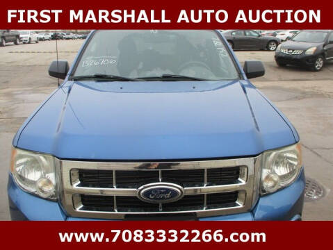 2010 Ford Escape for sale at First Marshall Auto Auction in Harvey IL