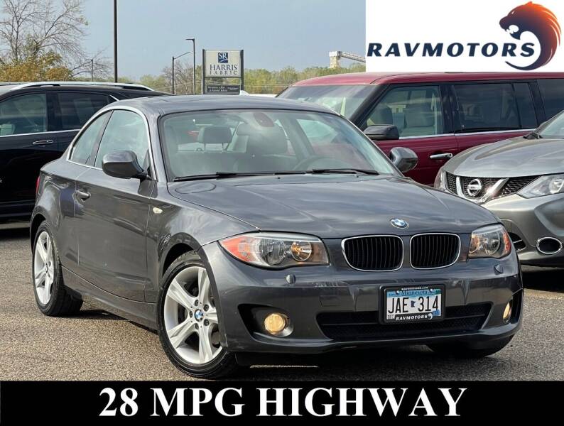 2013 BMW 1 Series for sale at RAVMOTORS- Burnsville in Burnsville MN