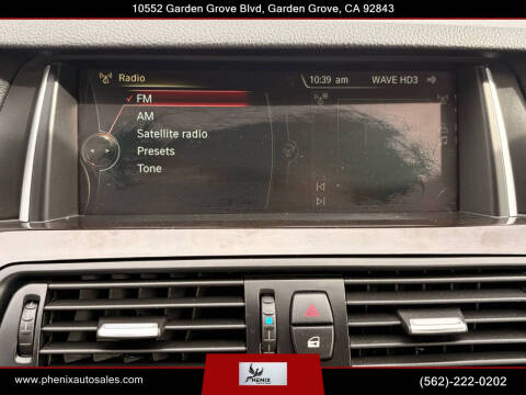 2016 BMW 5 Series 535i