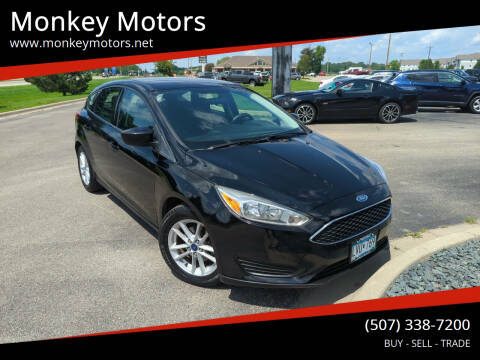 2018 Ford Focus for sale at Monkey Motors in Faribault MN