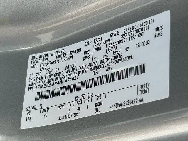 2022 Ford Bronco Black Diamond