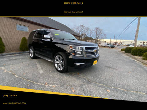 2015 Chevrolet Tahoe for sale at HILINE AUTO SALES in Hyannis MA