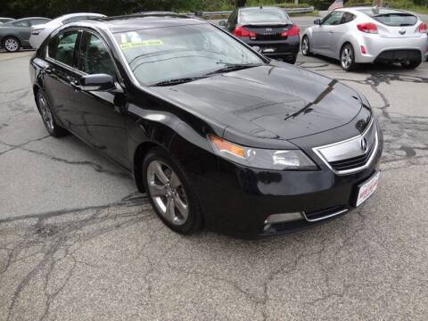 2012 Acura TL for sale at Charlies Auto Village in Pelham NH