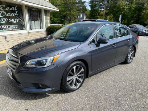 2016 Subaru Legacy for sale at Real Deal Auto Sales in Auburn ME