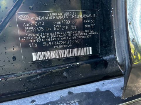 2011 Hyundai Sonata SE