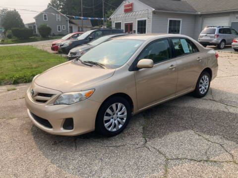 2012 Toyota Corolla for sale at Wilson Motor Car Company in Moosup CT