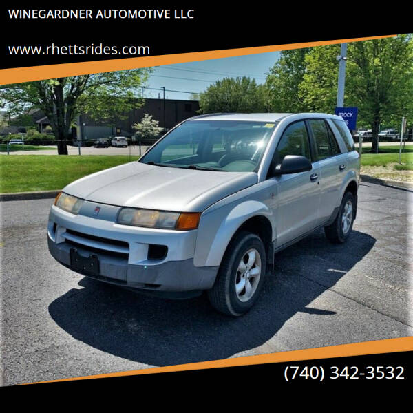 2003 Saturn Vue for sale at WINEGARDNER AUTOMOTIVE LLC in New Lexington OH
