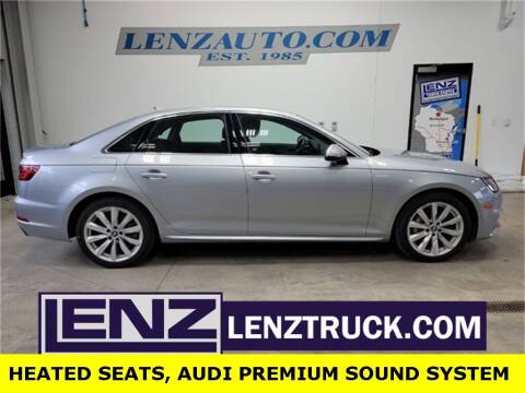2018 Audi A4 for sale at LENZ TRUCK CENTER in Fond Du Lac WI