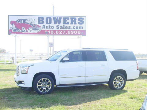 2015 GMC Yukon XL for sale at BOWERS AUTO SALES in Mounds OK